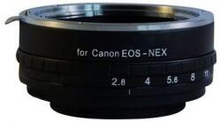 W-Tianya Professional EOS-NEX (aperture) bajonett átalakító gyűrű (EOS-NEXAB)