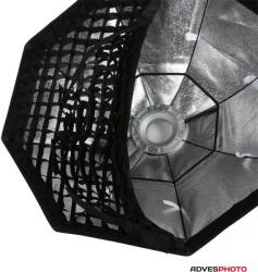 Godox octobox 140 cm méhsejtráccsal Bowen's csatlakozású aluminum Gyűrű adapter /SB-FW140/ (D40833)