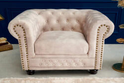 Chesterfield Design fotel Chesterfield pezsgő bársony