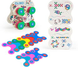 Clixo Clixo® joc magnetic de construit - Tiny & Mighty (9 piese) (EDUC-CL-MITY-TB-1) Jucarii de constructii magnetice