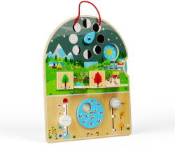 Bigjigs Toys Statie meteo din lemn, Varsta recomandata: 2 ani+, Multicolor (EDUC-36041)