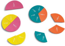 Learning Resources Set magnetic - Cercuri cu fractii (EDUC-LSP0608-UK)