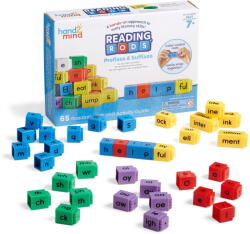 Hand2Mind Cuburi Reading Rods® - Prefixe & sufixe (EDUC-95396)