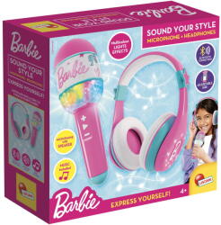 Lisciani Set casti & microfon cu bluetooth - Barbie (EDUC-L104468)