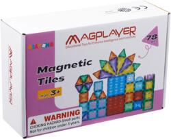 Magplayer Set de constructie magnetic 3D - 78 piese (EDUC-MPL3-78) Jucarii de constructii magnetice