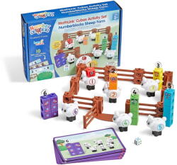 Hand2Mind MathLink®Cubes Numberblocks - Ferma oitelor (EDUC-HM96093-UK) Jucarii de constructii magnetice