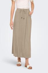 Only Only, Hosszú szoknya megkötővel a derékrészen, Világosszürke, S (15338678-CORIANDER-S)