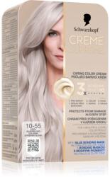 Schwarzkopf Creme Supreme Culoare permanenta pentru par culoare 10-55 Cool Silverblond 60 ml