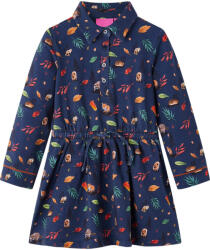 vidaXL Gyerek ruha hosszú ujjú Navy 128 mosógépben mosható 14915 (14915)