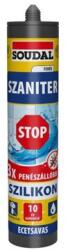 Soudal szaniter szilikon, fehér, 280 ml, ecetsavas, 3x penészállóbb (172580)
