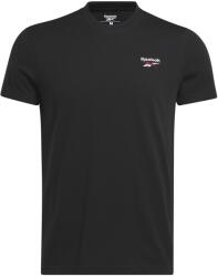 Reebok Reebok, Identity sportpóló logóhímzéssel, Fekete, XL (100221874-XL)