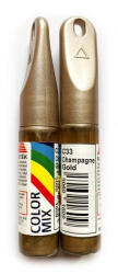 Color Mix autós javítófesték Pezsgőarany (Champagne Gold) 12, 5ml ecsetes karceltávolító, modellezéshez is (C33)