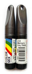 Color Mix autós javítófesték Higanyszürke metál (Mercury Grey Metal) 12, 5ml ecsetes karceltávolító, modellezéshez is (C12)