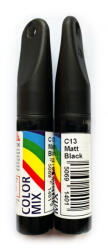 Color Mix autós javítófesték Mattfekete (Matt Black) 12, 5ml ecsetes karceltávolító, modellezéshez is (C13)