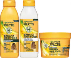 Garnier Fructis Hair Food Banana Set 1100 ml hajápoló szett tartalmazza: hajmaszk (KSVL7234s) (KSVL7234s)