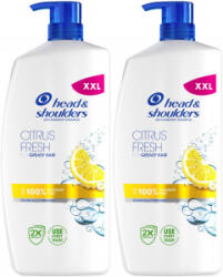 Head & Shoulders Citrus Fresh Sampon 2 x 800 ml (DRG01bun)