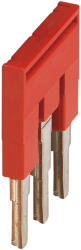 Schneider Electric Linergy TR terminals blocks - NSYTRAL43 - Dugaszolható áthidaló 3 láb 4 mm2 - es sorkapocshoz piros (NSYTRAL43)