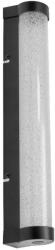 OSRAM Orbis Tube szabályozható fürdőszobai fali LED lámpa, 40 cm, buborék üveges, fekete (4099854450501)