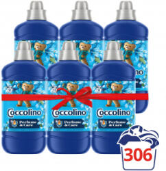 Coccolino Passion Flower & Bergamot 6× 1, 275 l Öblítő (69976180) (69976180)