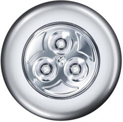 OSRAM Hordozható LED lámpa, ezüst, 3xAAA elemmel - Osram DOT-IT Classic, 7000K, 10 lm, 0, 23W, 4, 5V (4099854531293)