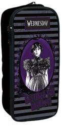 WEDNESDAY tolltartó 2 rekeszes, fekete, 26 cm (JAGIM31620144)
