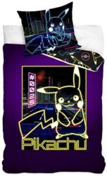 Kaptan Pokémon Pikachu Neon Show - világító ágynemű (016348-020)