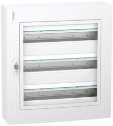 Schneider Electric PrismaSeT XS - LVSXR324 - Szekrény, átlátszó ajtó, falon kívüli, 3x24 modul, PEN (LVSXR324)