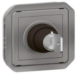 Legrand 069534L Plexo 55 kulcsos kapcsoló 2 állású, szürke (069534L)