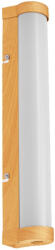 OSRAM Orbis Tube szabályozható fürdőszobai fali LED lámpa, 40 cm, opál-fa hatású (4099854450587)