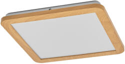 OSRAM Orbis Disc szabályozható fürdőszobai mennyezeti LED lámpa, fa hatású, 30x30 cm (4099854447624)
