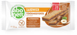 Abonett Sandwich törökmogyorós (gluténmentes) - 26g - kamraellato