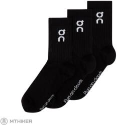 On Running Logo zokni 3-pack, fekete (L)