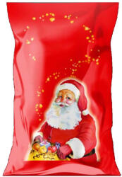  Mikulás zacskó piros, puttonyos mikulással 200*350*0, 02. MM - 100db/cs