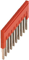 Schneider Electric Linergy TR terminals blocks - NSYTRAL210 - Dugaszolható áthidaló 10 láb 2, 5 mm2 - es sorkapocshoz piros (NSYTRAL210)