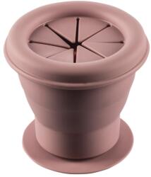 Zopa Szilikon snack tartó tapadókoronggal old pink