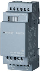 Siemens 6ED1055-1FB00-0BA2 LOGO! DM8 230R (115/230VAC/DC), 4DI / 4DO (relés, 5A), LOGO! 8-hoz (6ED10551FB000BA2)
