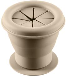 Zopa Szilikon snack tartó tapadókoronggal sand beige