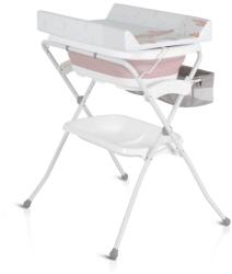 Cangaroo Como összecsukható kád állvánnyal és pelenkázóval pink - neobaby
