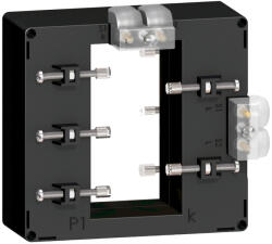 Schneider Electric Current transformer TI - METSECT5DE200 - áramváltó 2000/5A (54x102) klíma álló, gyűjtősínhez kettős szekunder kivezetéssel (DE) (METSECT5DE200)