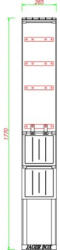 Csatári Plast PVT-K-L 26 FE 4xNH00 CSP 74000002 (CSP 74000002)