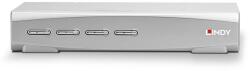 Lindy Switch KVM Lindy 4 Port HDMI 4K60, USB 2.0 & Audio