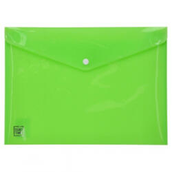 BiroTime Irattartó tasak A/4 patentos zöld (480273) (480273)