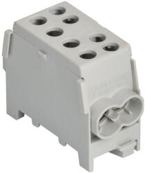 Pollmann Electrotech Fővezeték sorkapocs 2x 35/2x25mm2 szürke HLAK 35-1/2 M2 Z, 2080141 Pollmann (2080141)