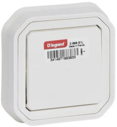 Legrand Plexo 55 süllyesztett váltókapcsoló 10A, összeszerelt, fehér 069851L Legrand (069851L) - lumenet