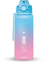 Starpak Let's drink ombre blue-pink 400 ml 536876