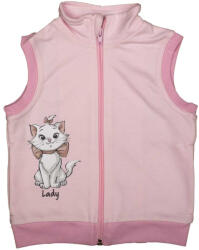 Asti Vékony pamut kislány mellény Marie cica mintával