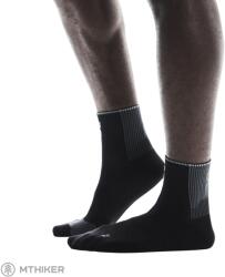On Running Performance Run Sock Mid zokni, fekete/eclipse (L)