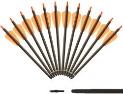  Szénszerkezeti csavarok, 75 hüvelyk hosszúság, COBRA rendszer kompatibilitása, 48 db narancssárga