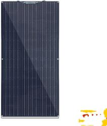  Rugalmas napelemes panel, nagy hatékonyságú 100W és 150W, könnyű kialakítás, 120W rugalmas