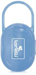 Lorelli Suport transparent cu maner pentru 2 suzete sau tetine Lorelli, Albastru